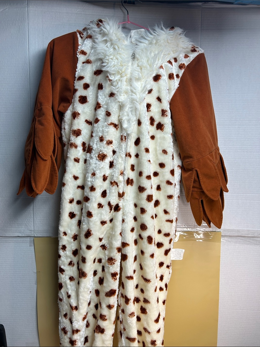 Plush Pooh Barn Owl Costume 3T 4T Vtg One Piece Warm Halloween